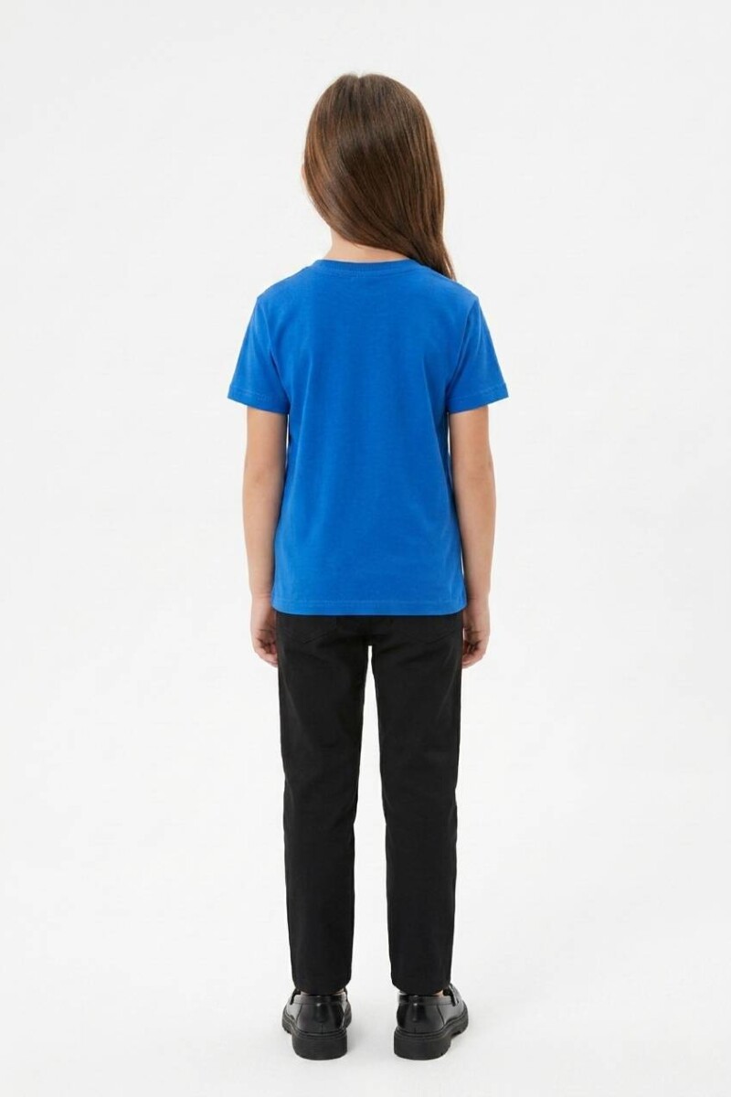 Remera cuello redondo ICONIC 150 AZUL OSCURO