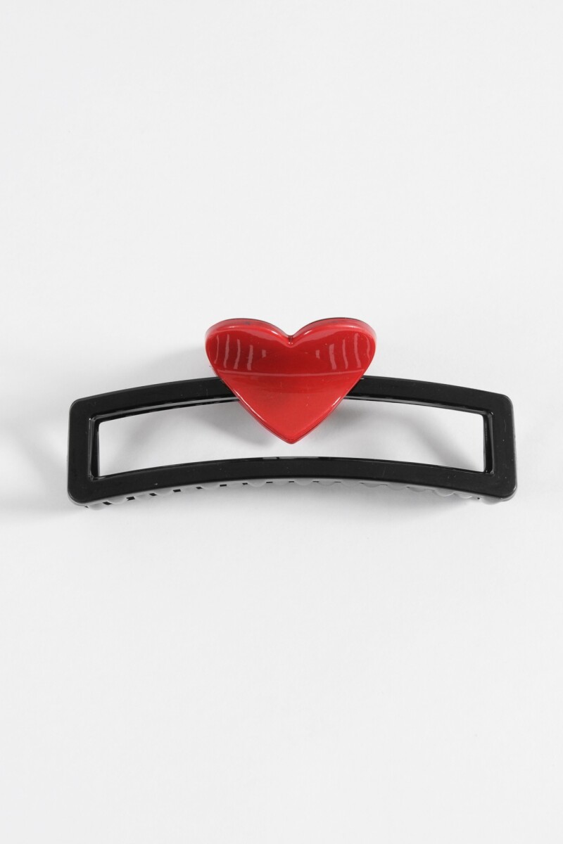 Broche cora negro