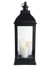 Farol navideño AUGIT 24x24x65 cm con luz LED Farol navideño AUGIT 24x24x65 cm con luz LED