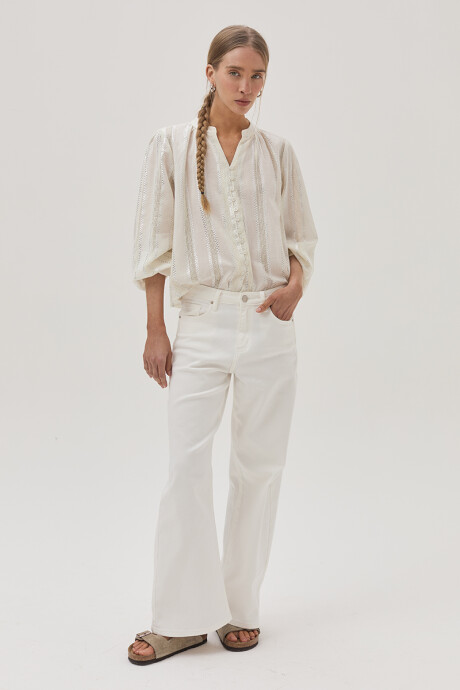 Blusa Anne Blanco