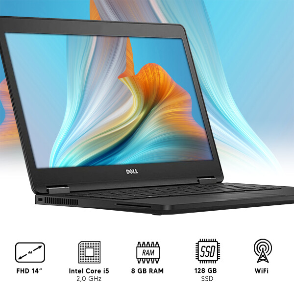 Notebook Dell Latitude E7470 I5/ 8 Gb Ram/ 128 Gb Ssd NOTEBOOK RFPL DELL E7470 I5/8/128/14