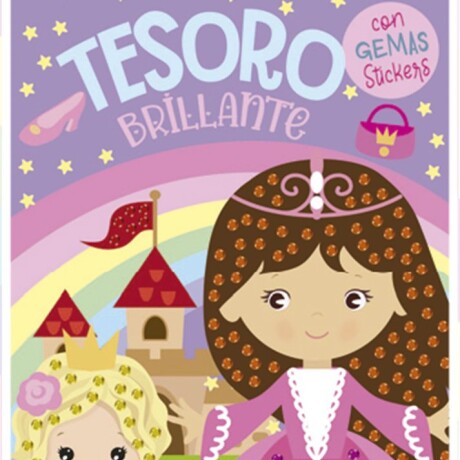 TESORO BRILLANTE CON GEMAS Y STIICKERS PRINCESAS TESORO BRILLANTE CON GEMAS Y STIICKERS PRINCESAS