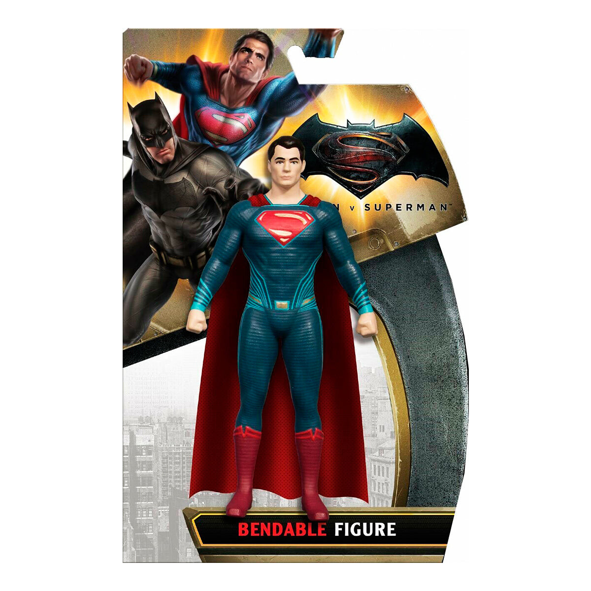 Figuras Flexibles Dc Comics Batman Vs Superman 15cm - Superman 
