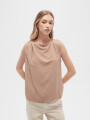 Blusa Rugla Taupe Claro