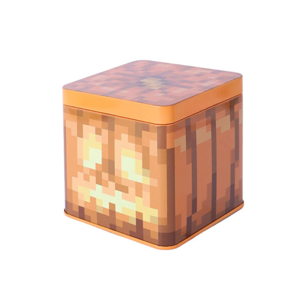 Organizador lata Minecraft calabaza