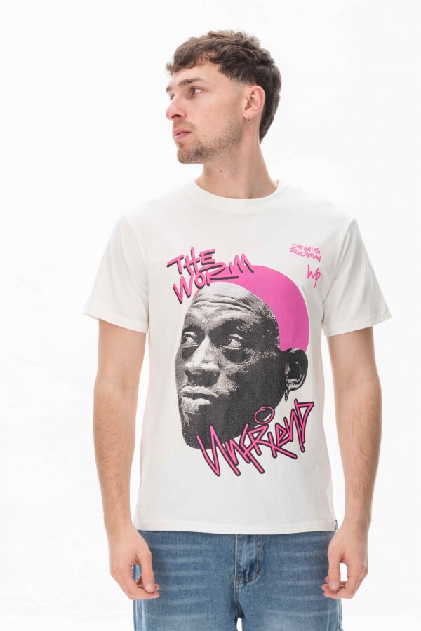 Remera Rodman Blanco