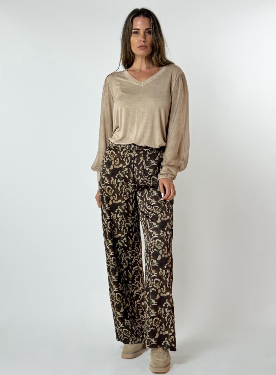 PANTALON NUCCIA - MARRON 