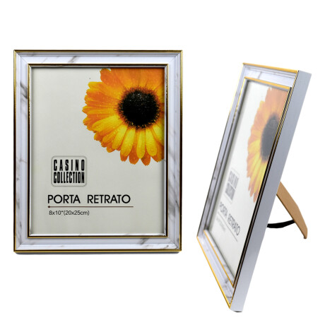 Portarrtrato de plàstico tipo marmol 8x10" Portarrtrato de plàstico tipo marmol 8x10"