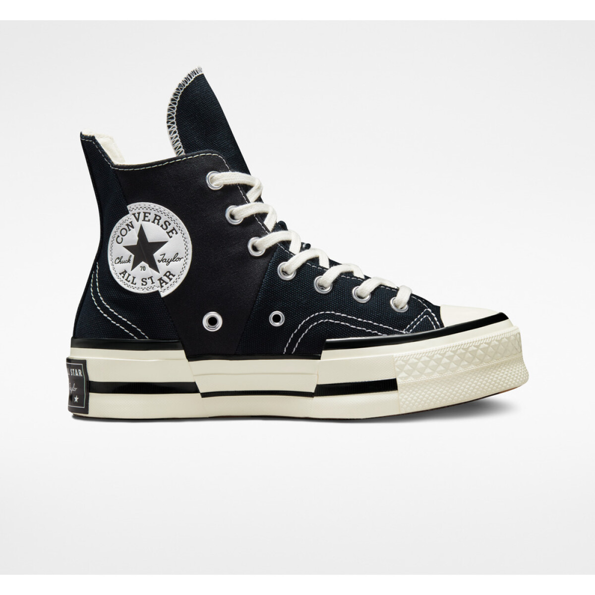 CHUCK 70 PLUS HI BLACK/EGRET/BLACK - BLACK/EGRET/BLACK 