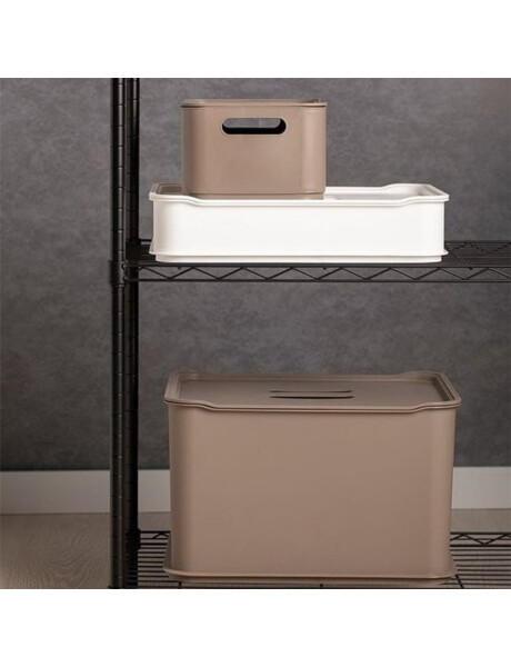 CESTO PLASTICO RECT 30.5x18.5x12CM LIGHT GRAY COZA CESTO PLASTICO RECT 30.5x18.5x12CM LIGHT GRAY COZA