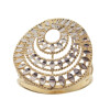 Anillo Tuscan redondo labrado en oro 18K Anillo Tuscan redondo labrado en oro 18K