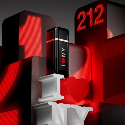 Carolina Herrera 212 Vip Black I Love NY 100 ml Carolina Herrera 212 Vip Black I Love NY 100 ml