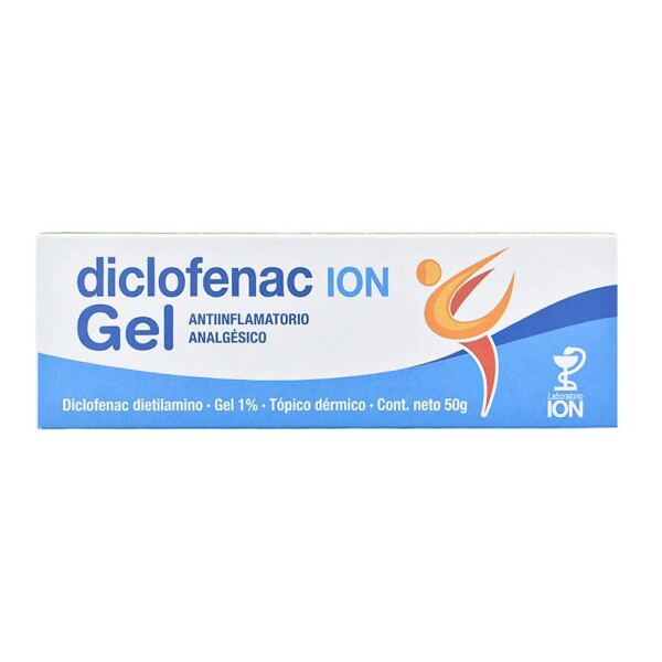 Gel Antiinflamatorio Diclofenac 50 g – Ion Gel Antiinflamatorio Diclofenac 50 g – Ion