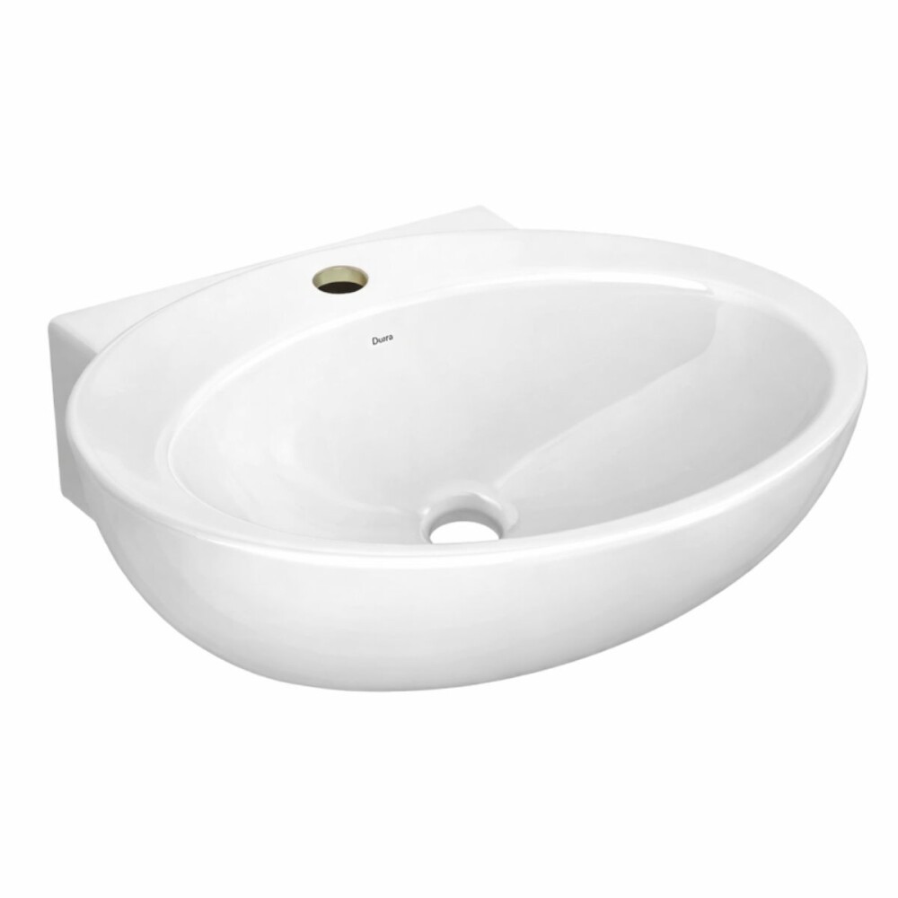 Bacha oval apoyo o suspendida 50x42cm c/mesa Blanco Deca Bacha Oval Apoyo O Suspendida 50x42cm C/mesa Blanco Deca