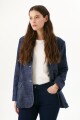 BLAZER JEAN LINO AZUL