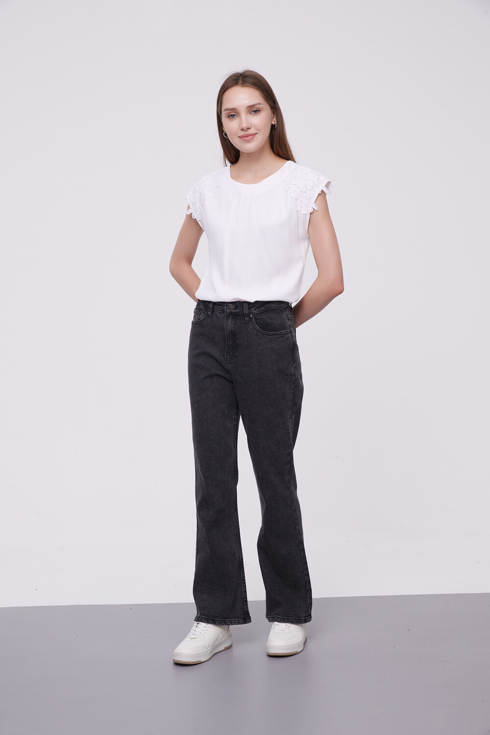 Pantalon Pyos Gris Oscuro