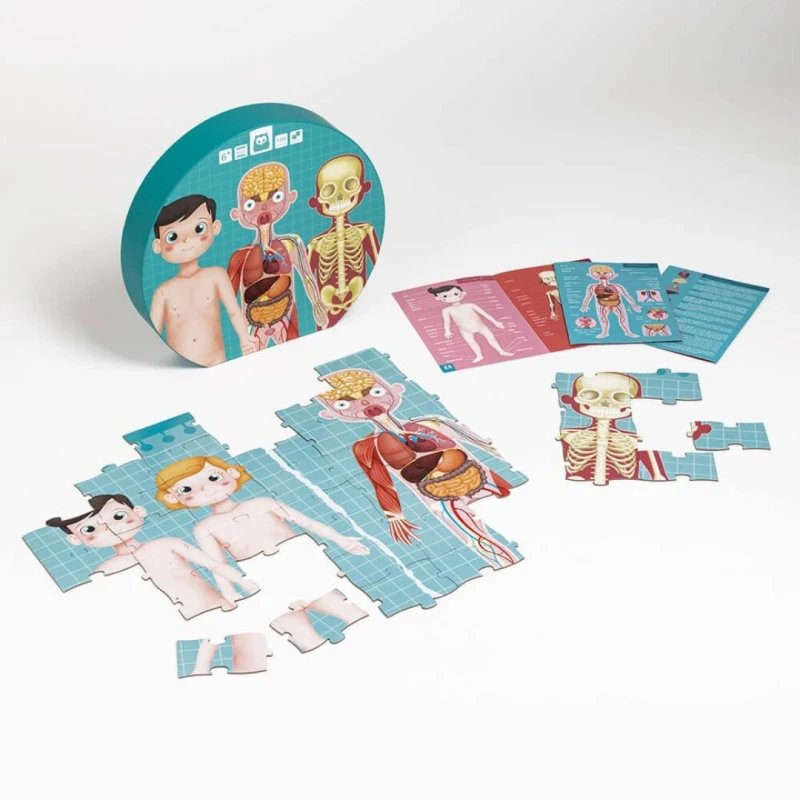 Puzzle Gigante 100 pzas Cuerpo Humano- Eureka Puzzle Gigante 100 Pzas Cuerpo Humano- Eureka