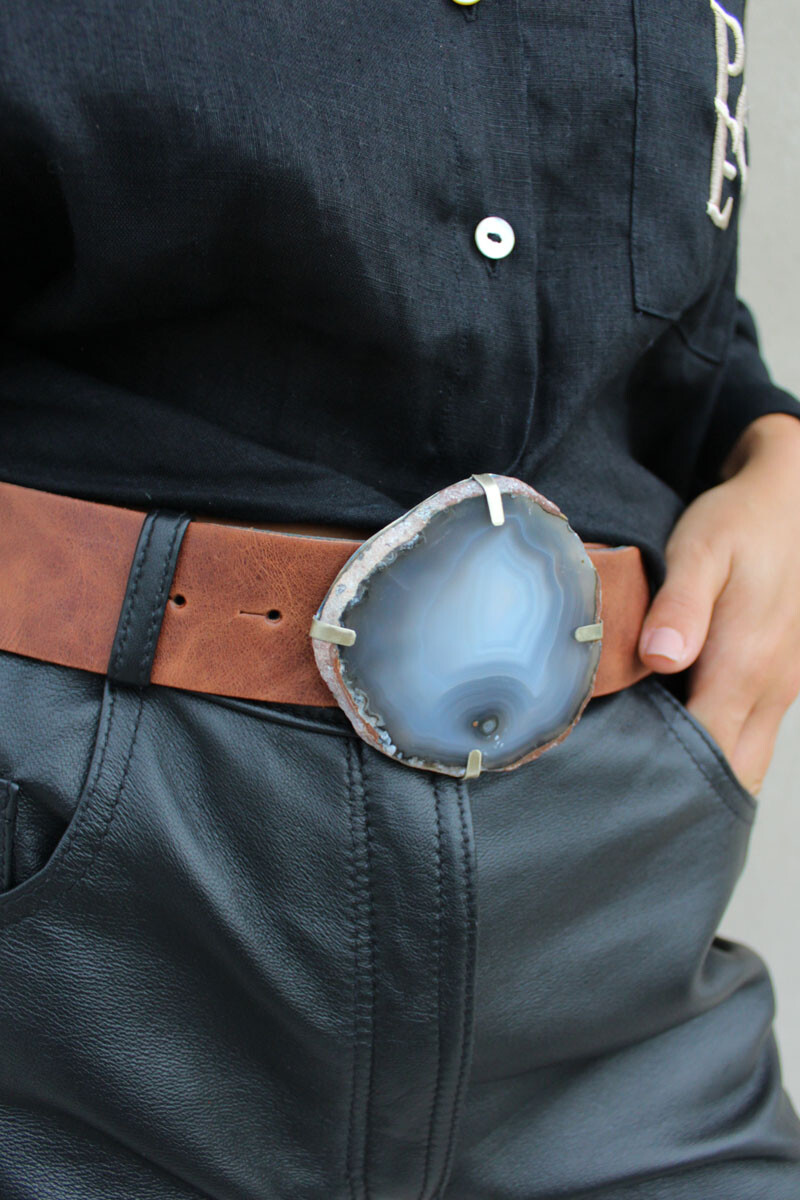 Cinto piedra reversible Suela negro