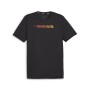 Run Favorite SS Graphic Tee M - Hombre Black