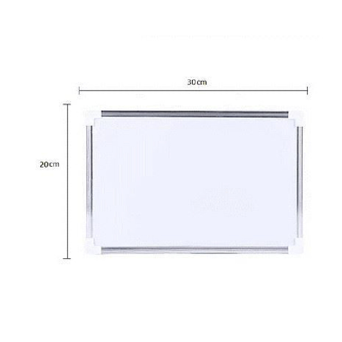 Outlet Pizarra blanca doble 30X20cm - Outlet Pizarra Blanca Doble 30x20cm 