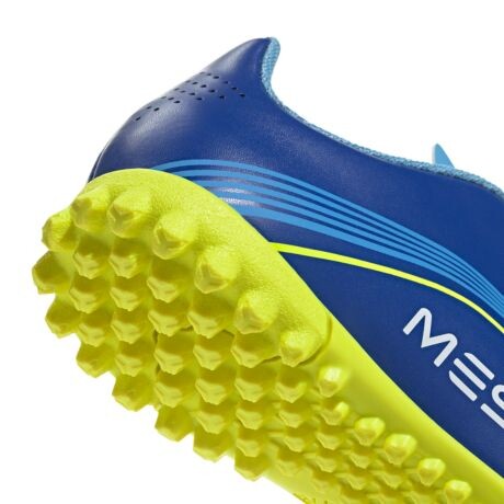Championes adidas F50 Messi Club Césped artificial de niño Blue & Green