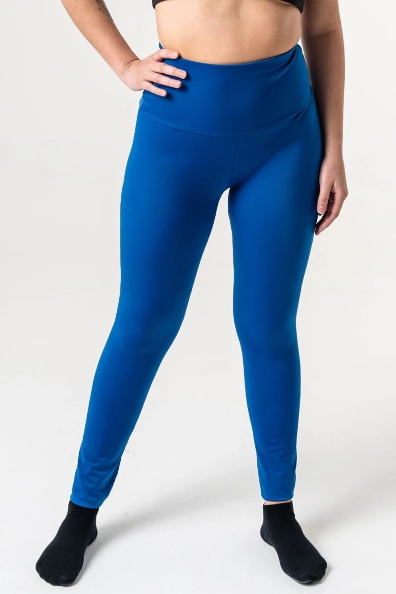 Calza deportiva tiro extra alto Alfa - Gris Melange 