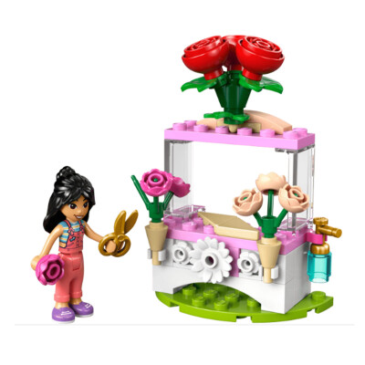 Puesto de Flores con Rosas Lego Puesto de Flores con Rosas Lego