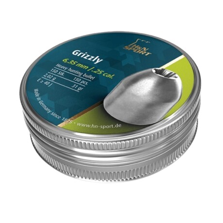 Balin Grizzly 6.35mm 150un 31gr Balin Grizzly 6.35mm 150un 31gr
