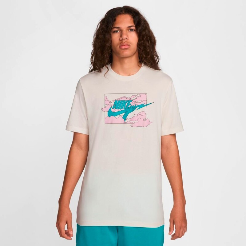 Camiseta Nike Sportswear Tee Hbr de Hombre Multicolor