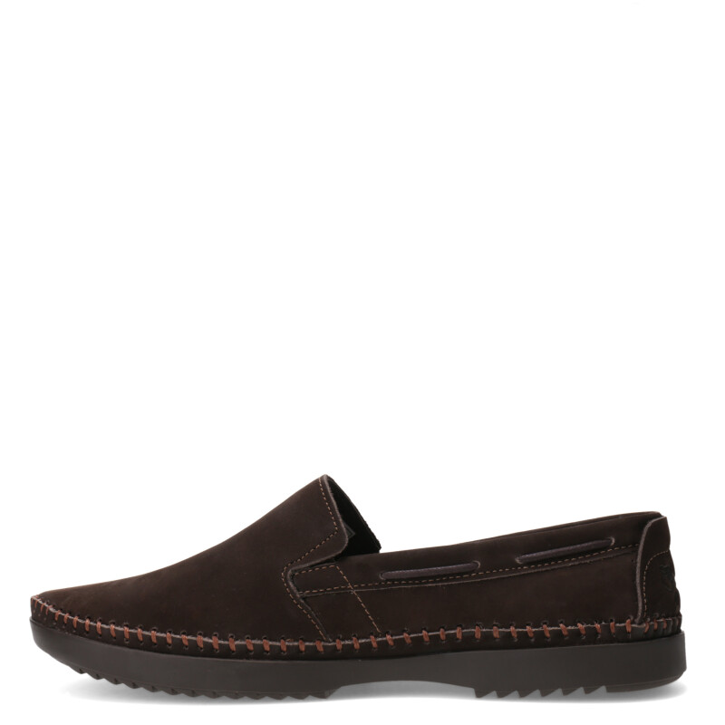 Mocasines de Hombre Freeway Casual - Logan X6 Marrón Chocolate (Nobuk)