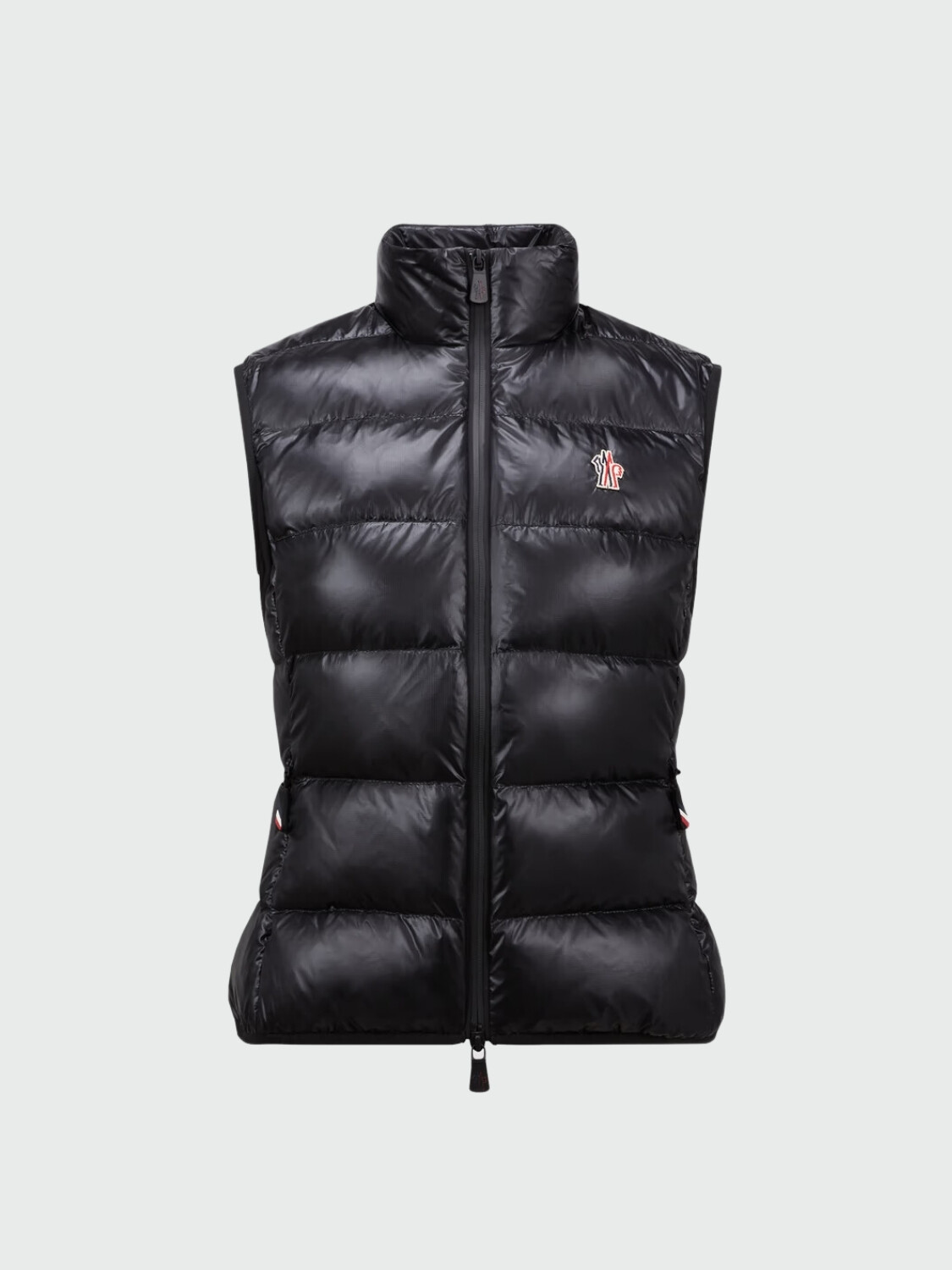 Moncler - Chaleco relleno de plumas, Gilet Negro