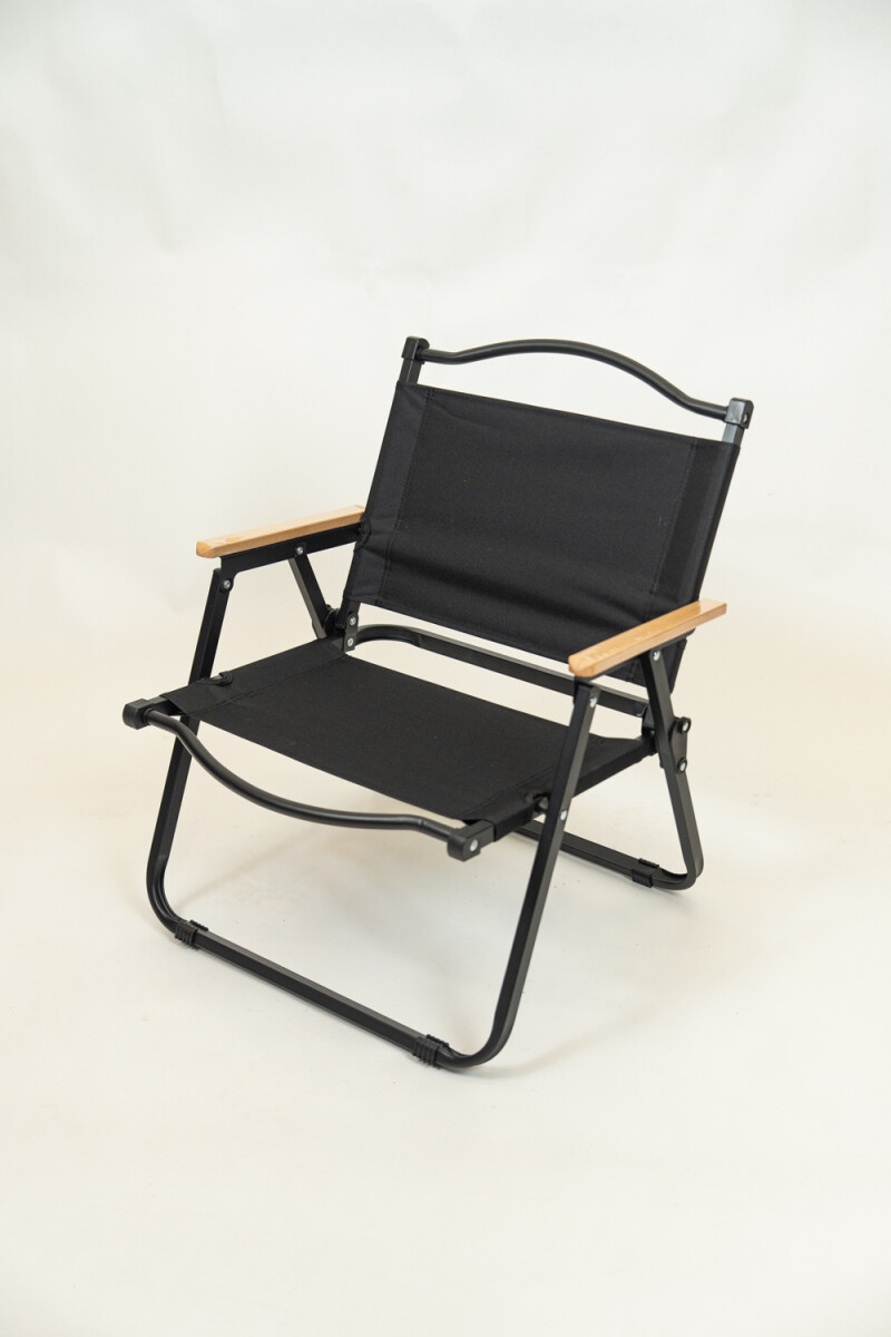 Silla Playa Plegable - Negro 