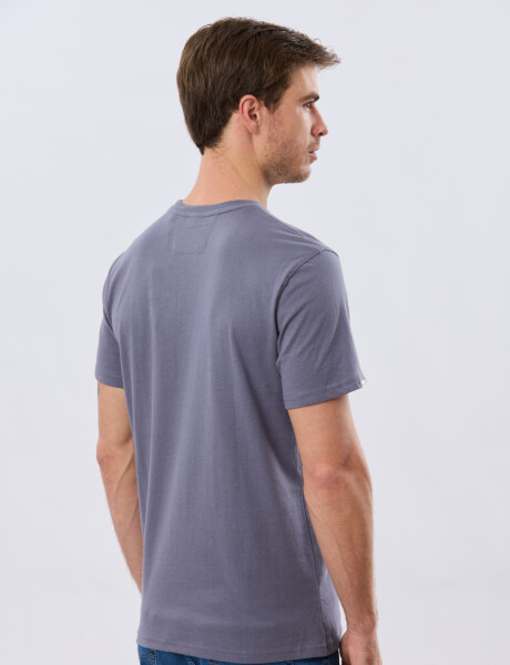 REMERA ESTAMPADA Azul