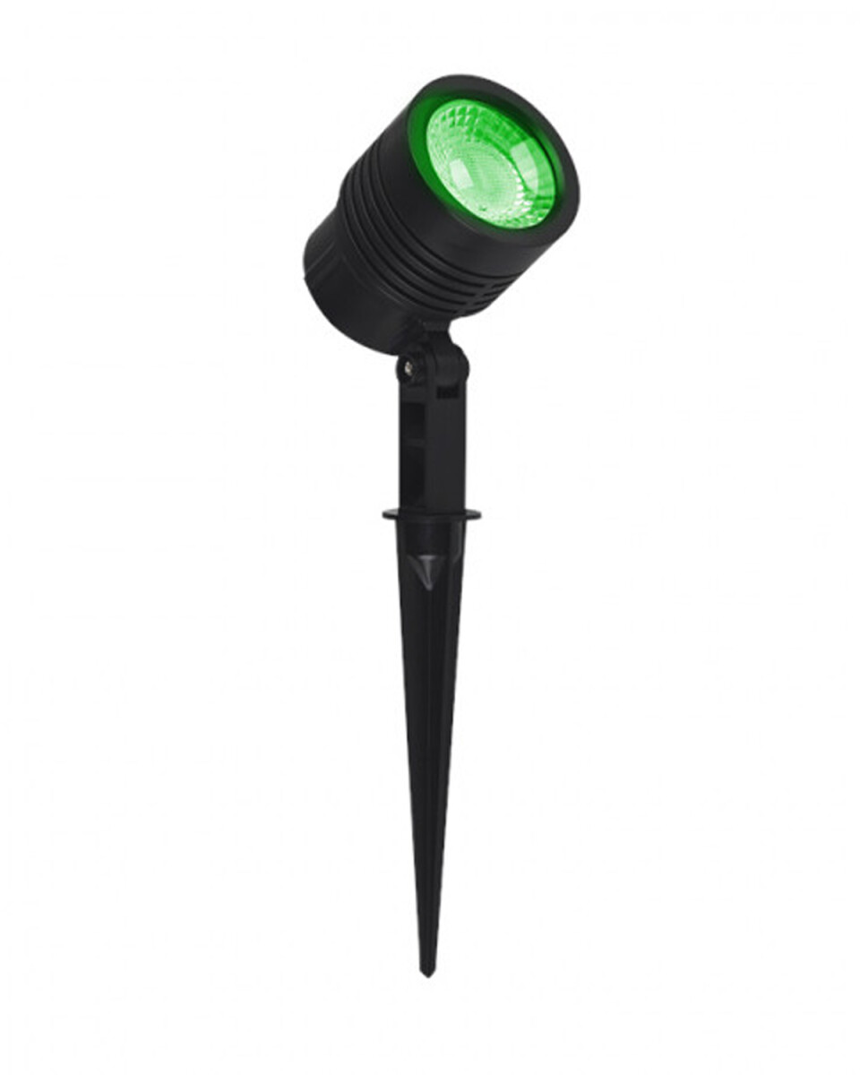 Pincho luz LED con estaca Ixec 6w tonalidad verde 