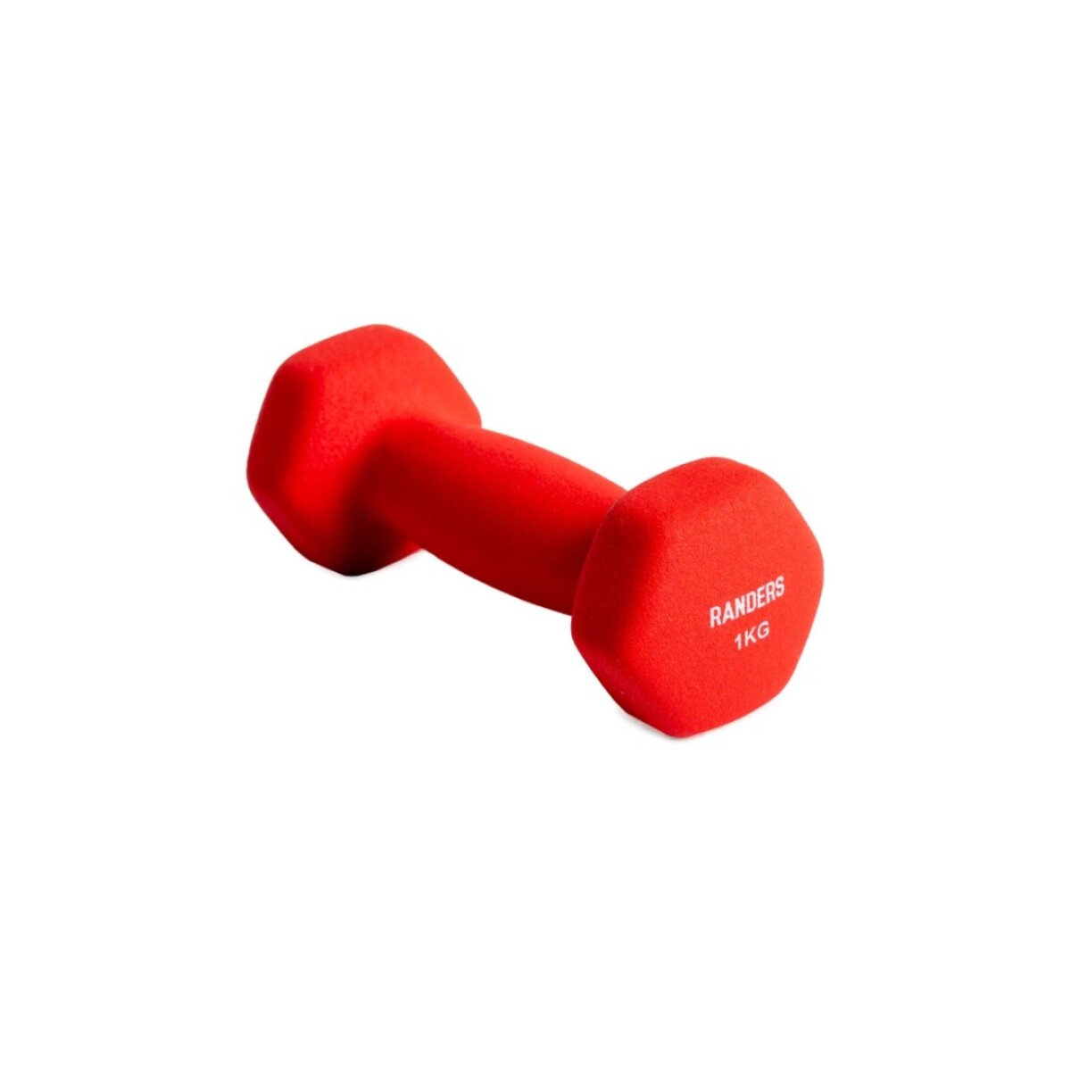 MANCUERNA 1KG REVESTIDA EN NEOPRENO - ROJO 