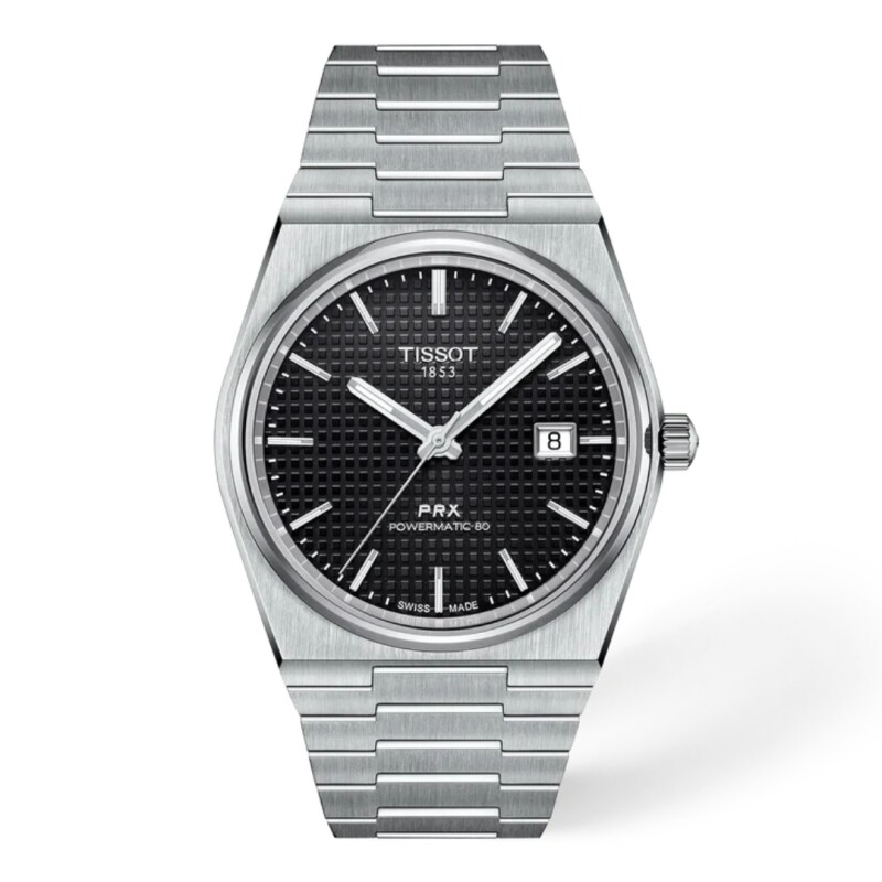 Reloj Tissot PRX Powermatic 80 40mm Negro Automático T1374071105100 Reloj Tissot Prx Powermatic 80 40mm Negro Automático T1374071105100