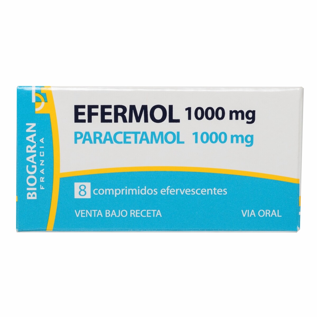 EFERMOL 1000 EFERV. UNID X 8 COMPRIMIDOS 