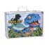 Set Valija Maletín Arte Escolar Didáctico 145 Piezas Pintar Variante Diseño Dinosaurio