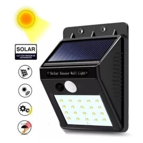 Foco Luz Led Solar con Sensor de Movimiento KIQW-028 001