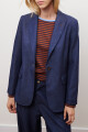 BLAZER JEAN TEXTIL AZUL