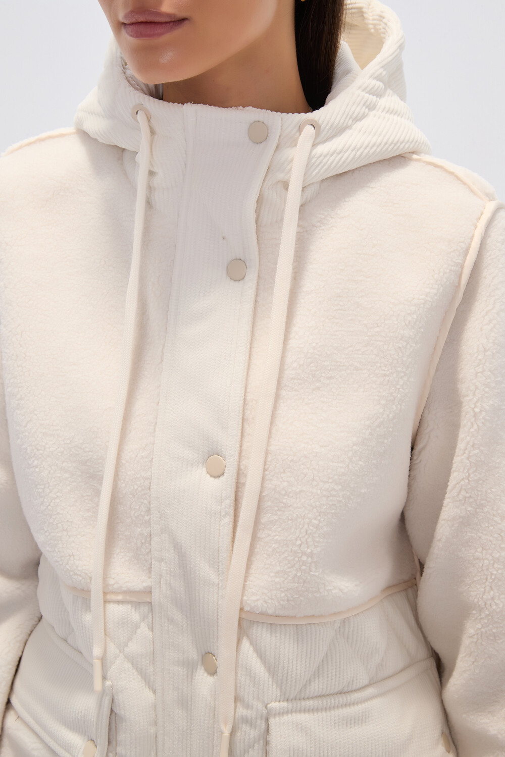 Campera Tessal Marfil / Off White