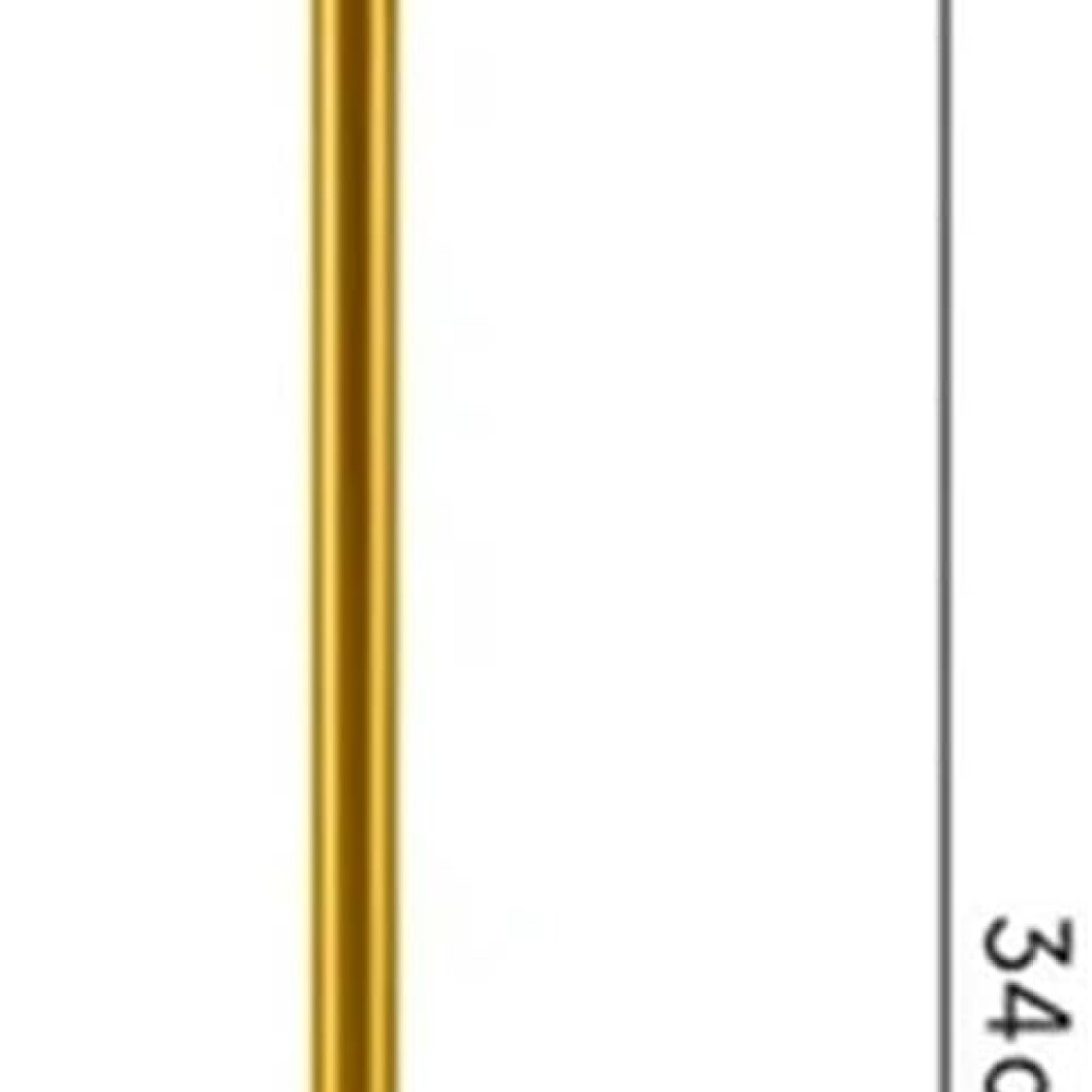 Lampara De Mesa De Luz Led Recargable De 34cm Dorado