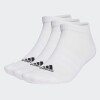Medias Adidas Acolchadas al Tobillo Sportswear 6 Pares Blanco