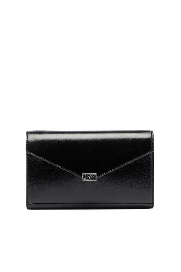 Cartera Para Mujer D-Envelop Wallet On Chain Negro