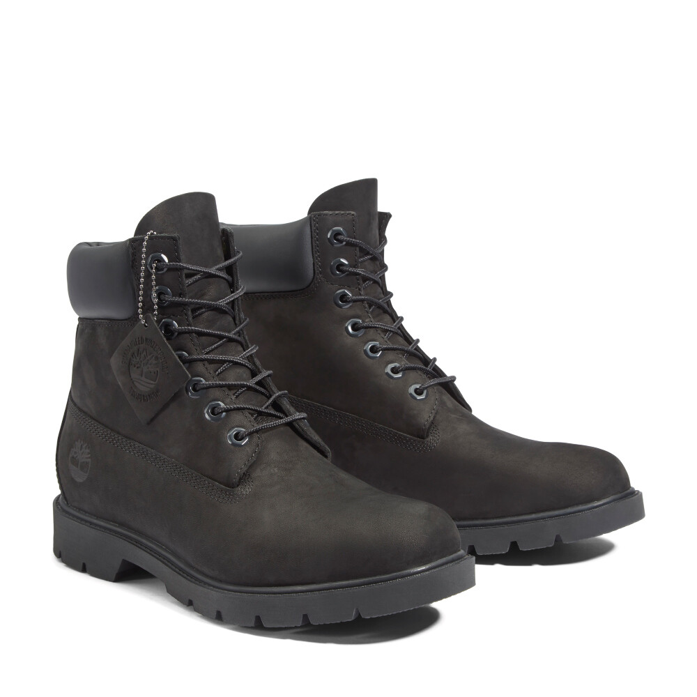Botas 6 Inch Lace Up Waterproof Hombre Black