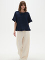 Blusa Abbas Azul Marino