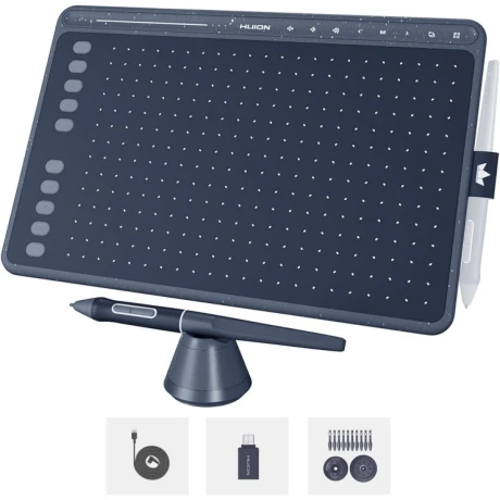 Tableta Digitalizadora Huion Inspiroy HS611 Gray 001