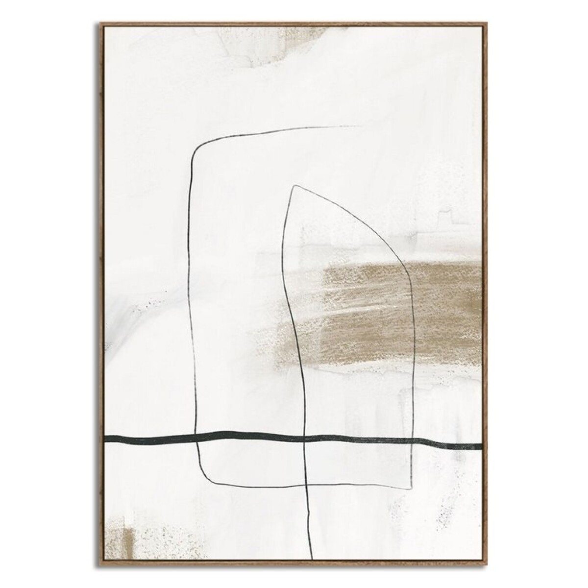 CUADRO CANVAS 30x40cm MARCO ABSTRACTO 1 