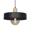 COLGANTE GEO BALCARCE E27 NEGRO 30CM COLGANTE GEO BALCARCE E27 NEGRO 30CM