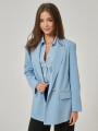 Blazer Blume Azul Grisaceo